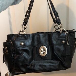 Coach leather purse